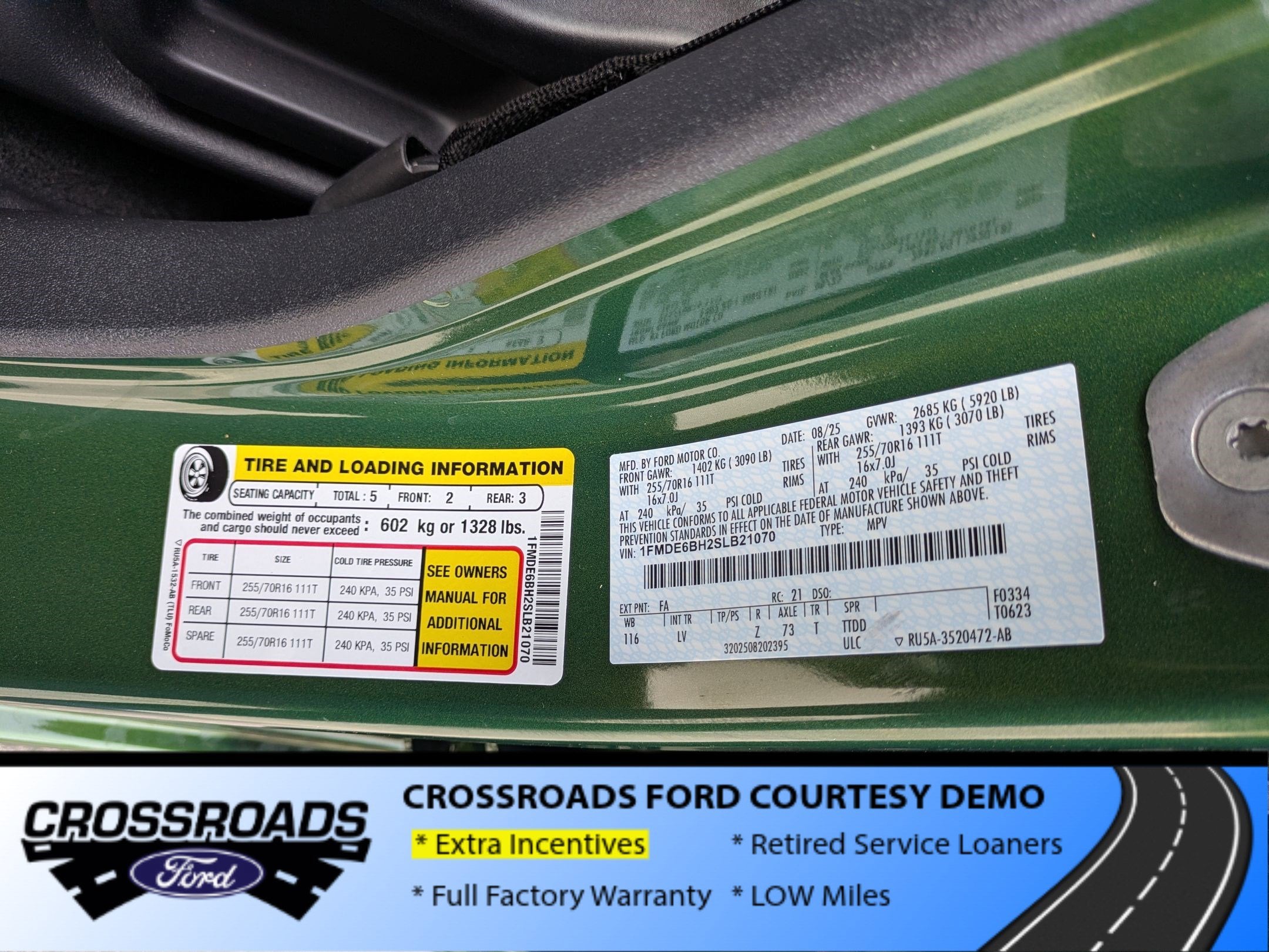 2025 Ford Bronco Base - Crossroads Courtesy Demo