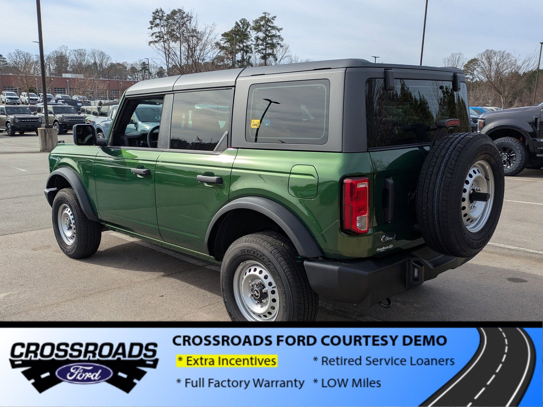 2025 Ford Bronco Base - Crossroads Courtesy Demo