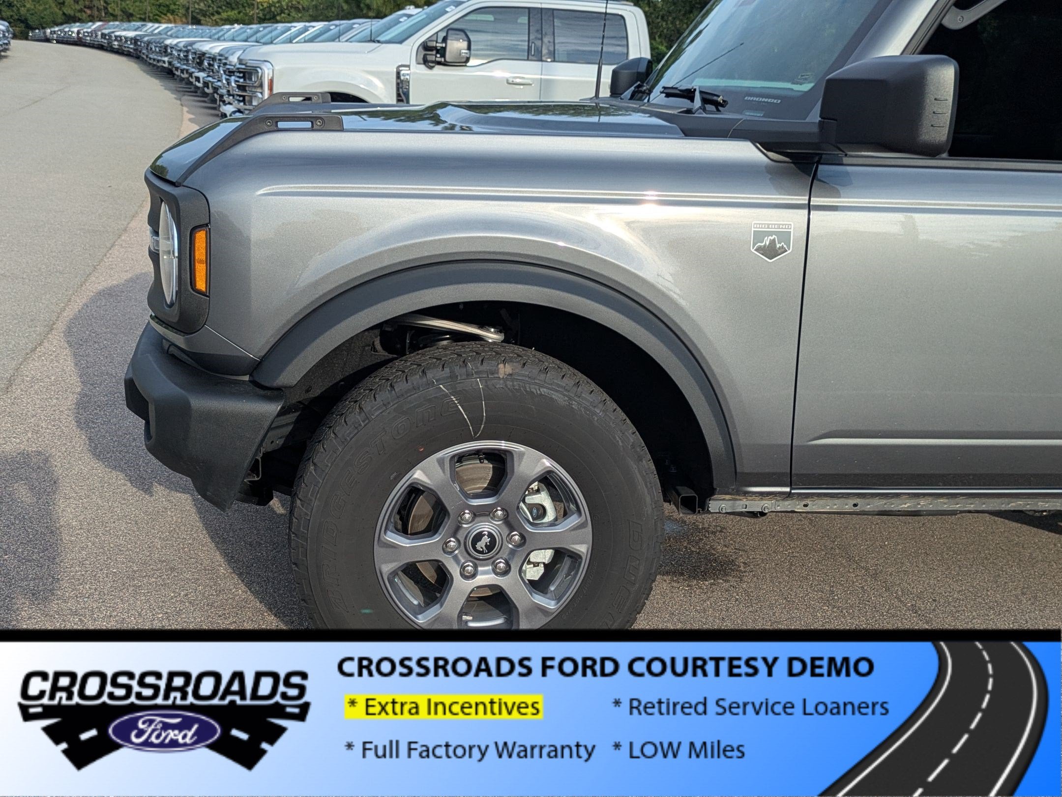 2026 Ford Bronco Big Bend - Crossroads Courtesy Demo