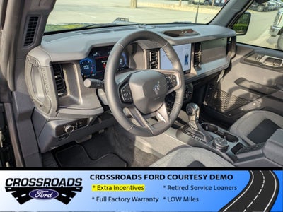2026 Ford Bronco Big Bend - Crossroads Courtesy Demo