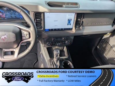 2026 Ford Bronco Big Bend - Crossroads Courtesy Demo