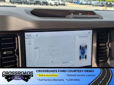2026 Ford Bronco Big Bend - Crossroads Courtesy Demo