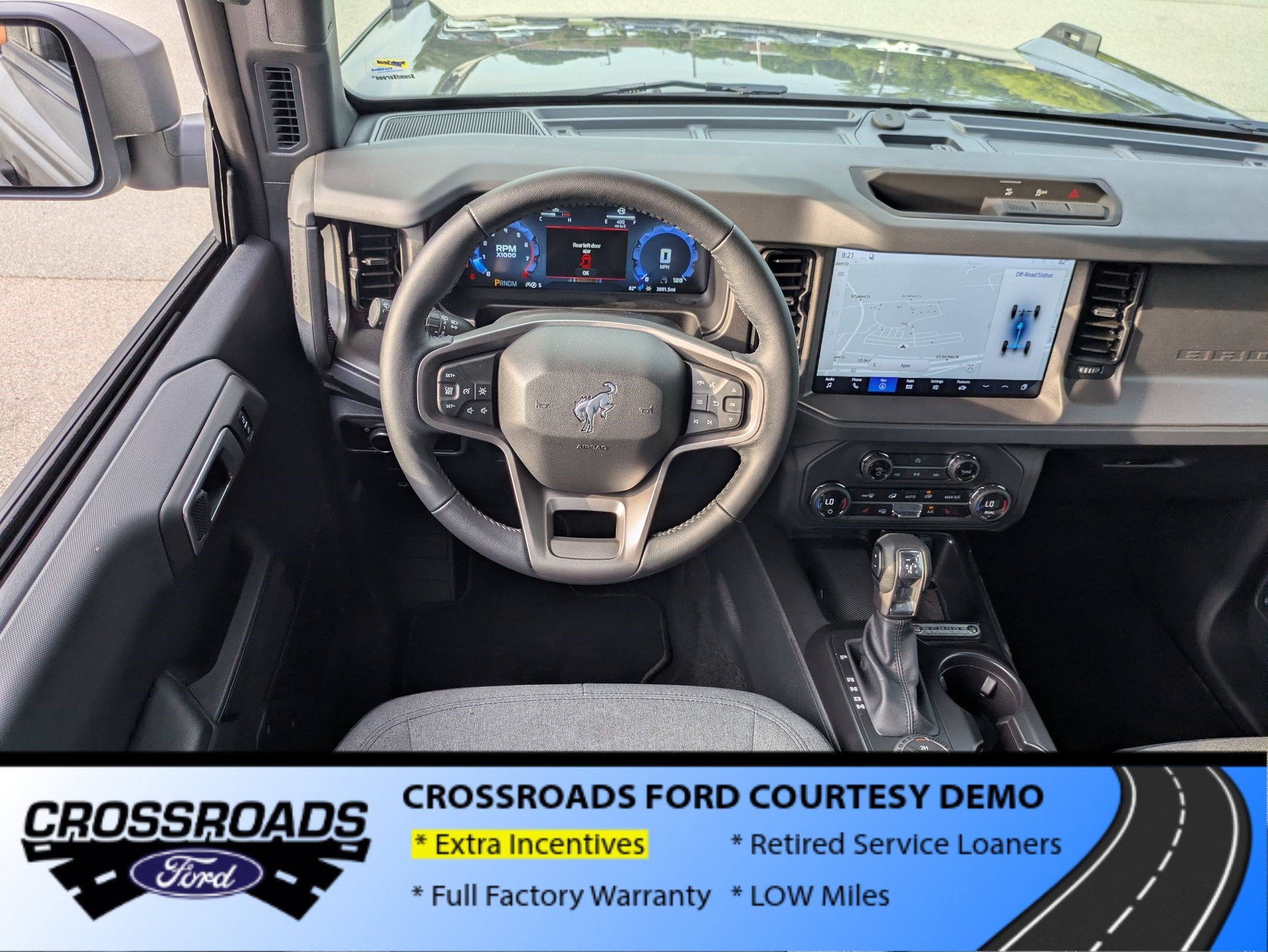 2026 Ford Bronco Big Bend - Crossroads Courtesy Demo
