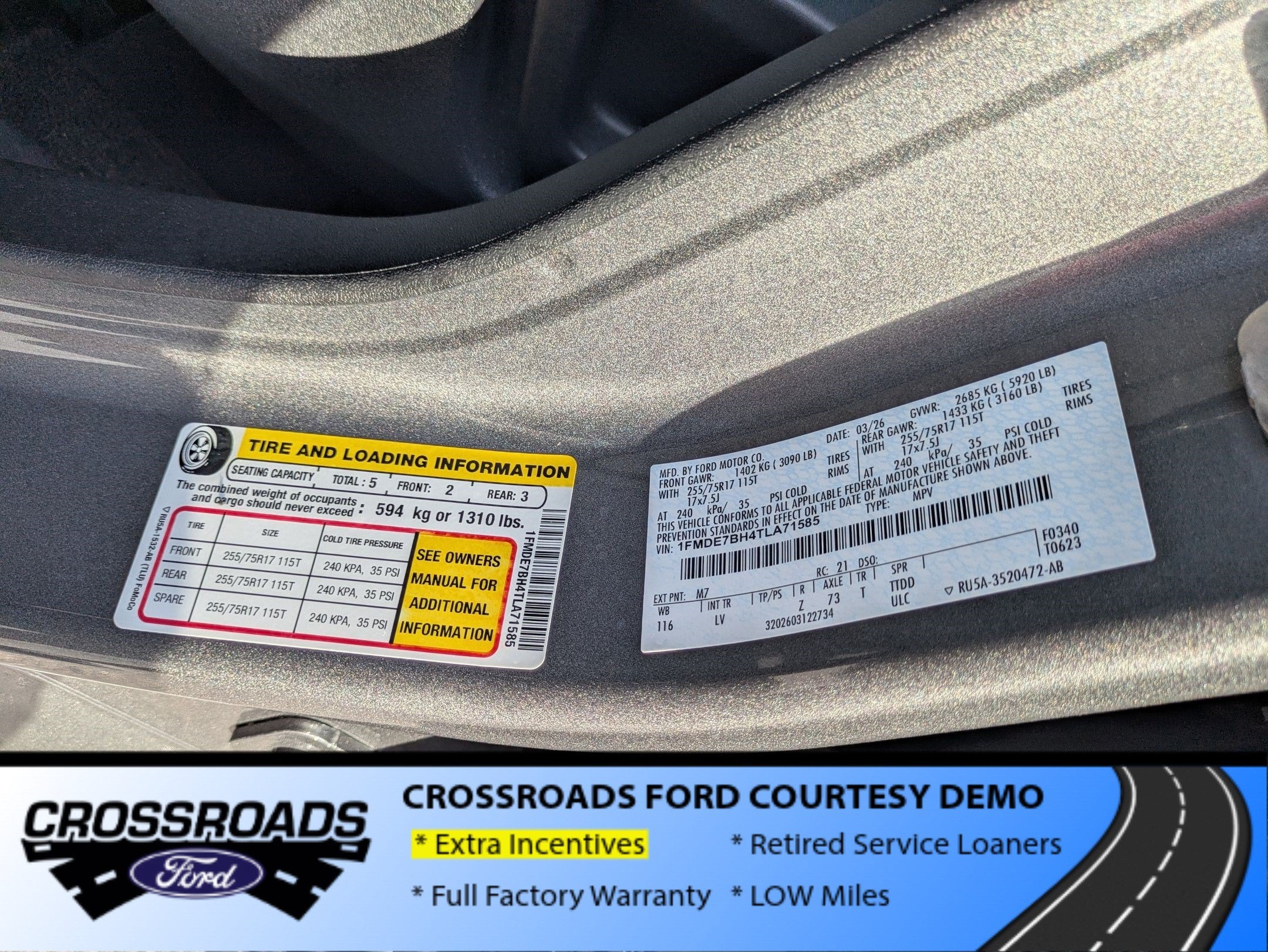 2026 Ford Bronco Big Bend - Crossroads Courtesy Demo
