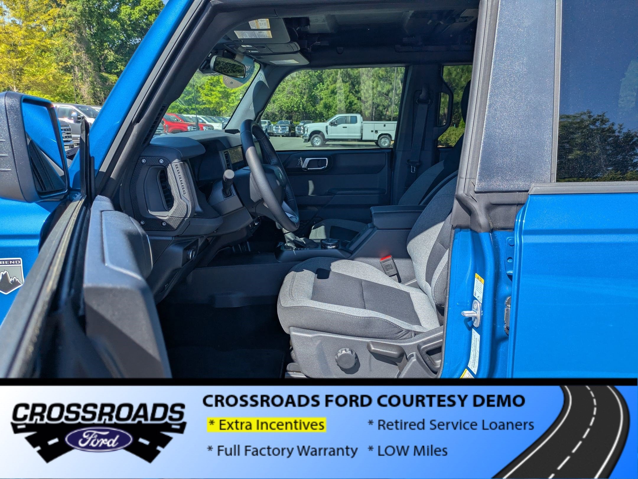 2025 Ford Bronco Big Bend - Crossroads Courtesy Demo