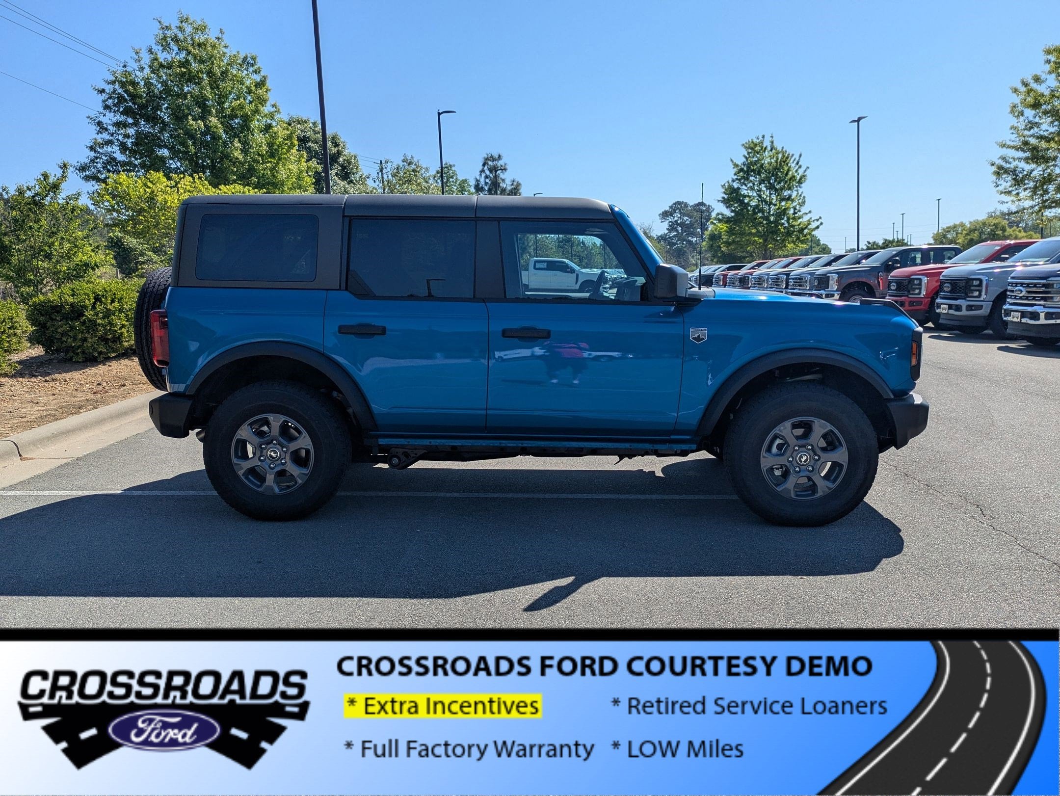 2025 Ford Bronco Big Bend - Crossroads Courtesy Demo