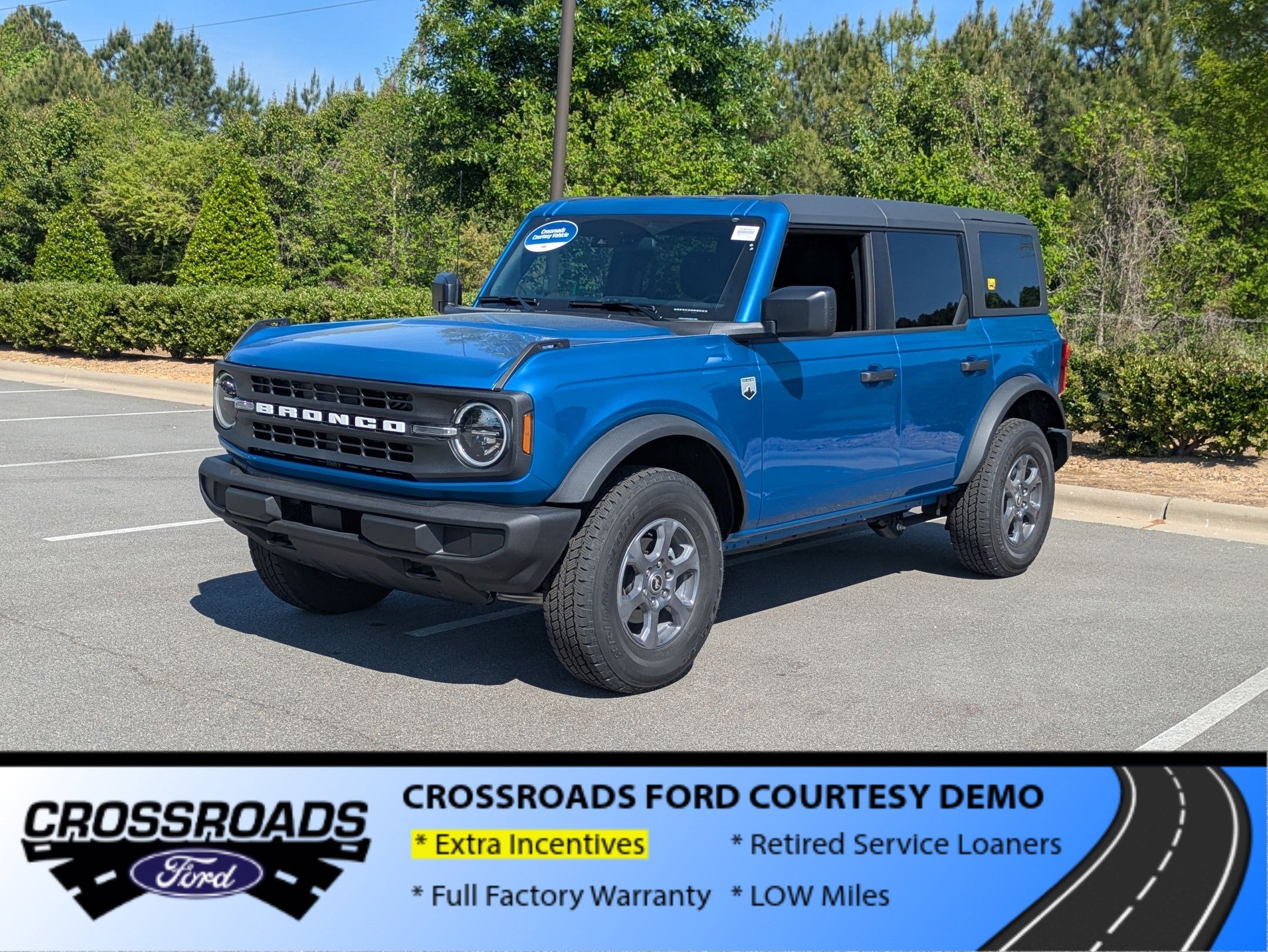 2025 Ford Bronco Big Bend - Crossroads Courtesy Demo