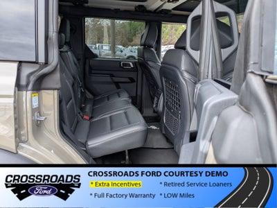 2025 Ford Bronco Big Bend - Crossroads Courtesy Demo