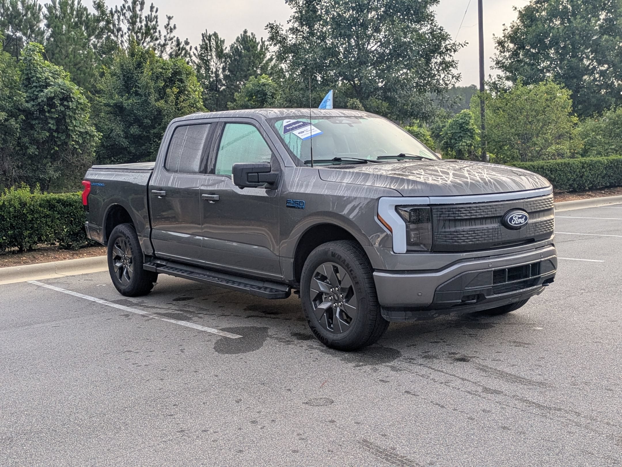 Used 2025 Ford F-150 Lightning Flash with VIN 1FT6W3LU4SWG05857 for sale in Apex, NC