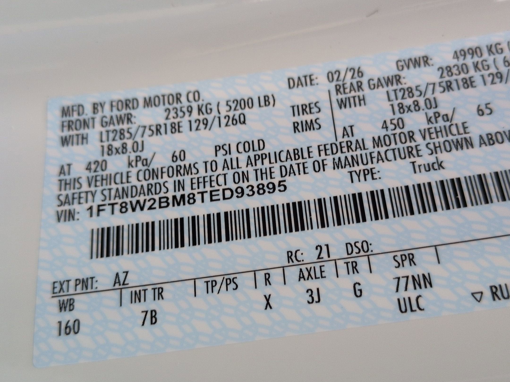 2026 Ford Super Duty F-250 SRW Platinum