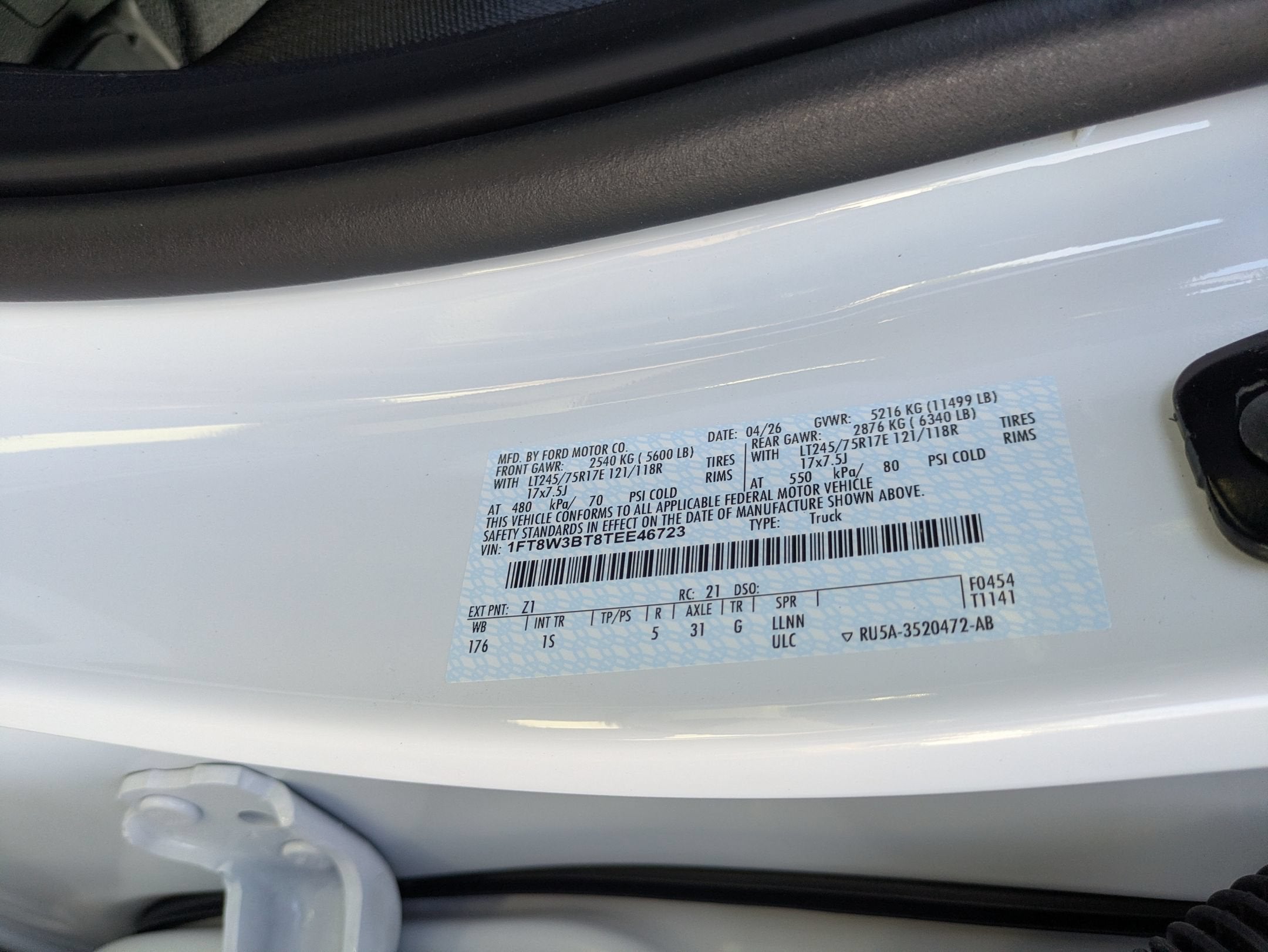 2026 Ford Super Duty F-350 SRW XL