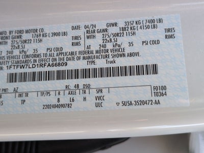 2024 Ford F-150 Platinum