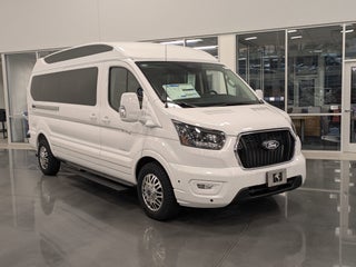 2026 Ford Transit Explorer Conversion 9 Passenger T-150 130" Low Rf 8800 GVWR AWD