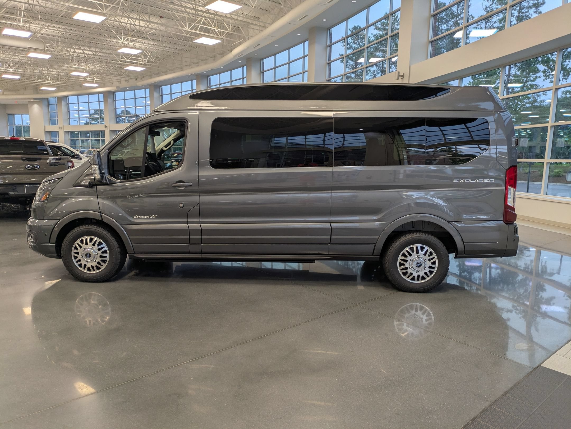 2026 Ford Transit Explorer Conversion 9 Passenger T-150 130" Low Rf 8800 GVWR AWD