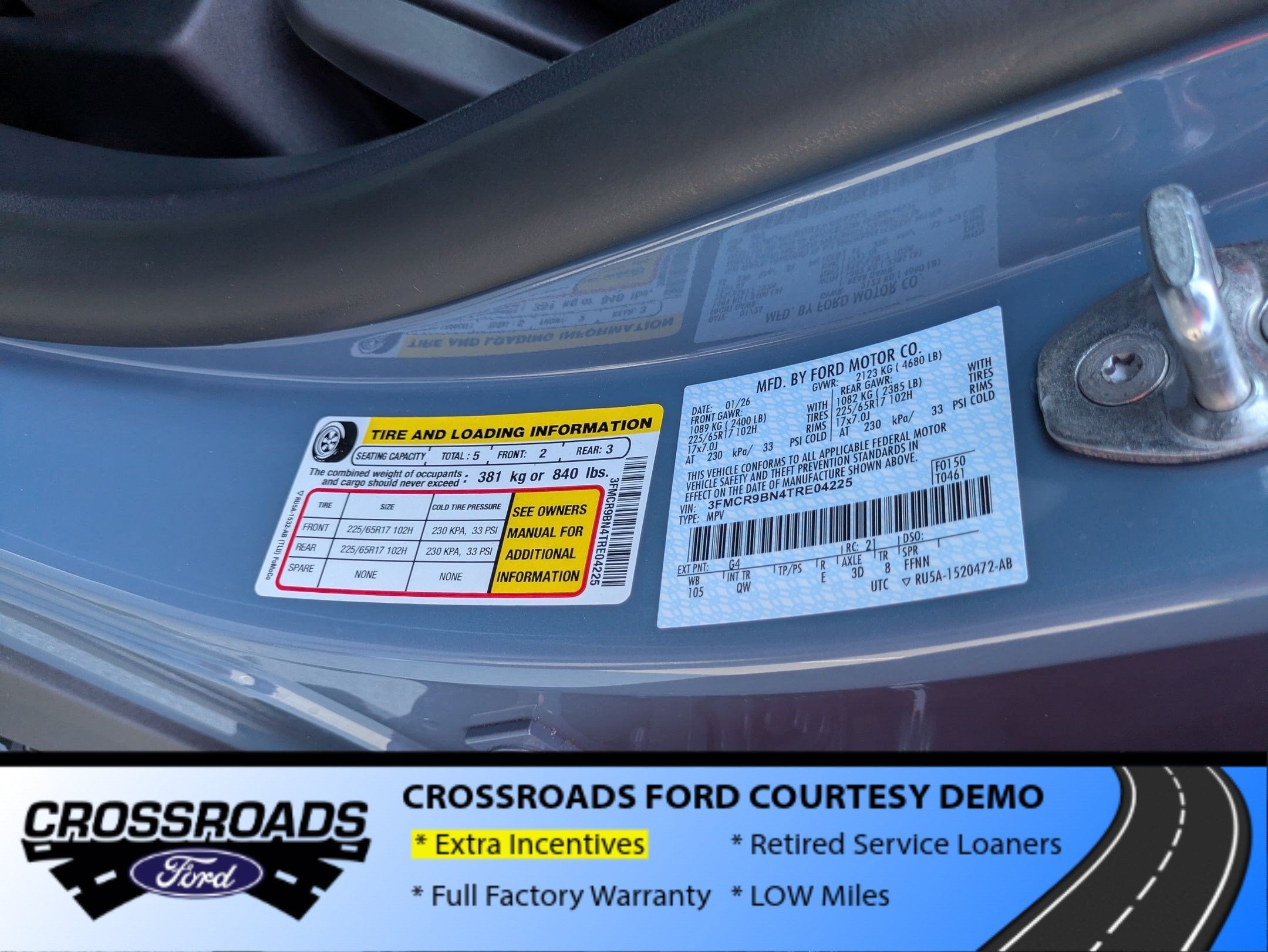 2026 Ford Bronco Sport Big Bend - Crossroads Courtesy Demo