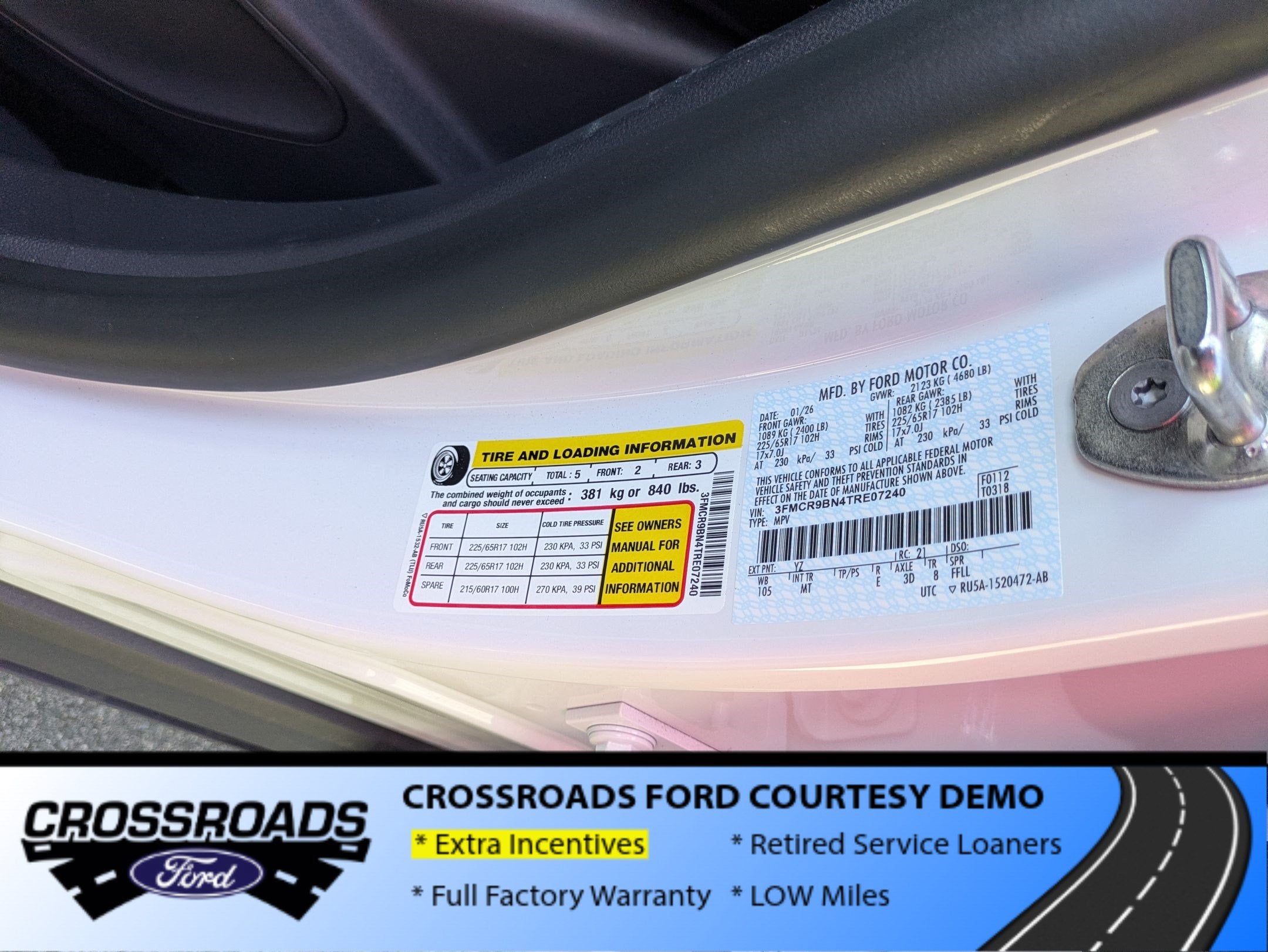 2026 Ford Bronco Sport Big Bend - Crossroads Courtesy Demo