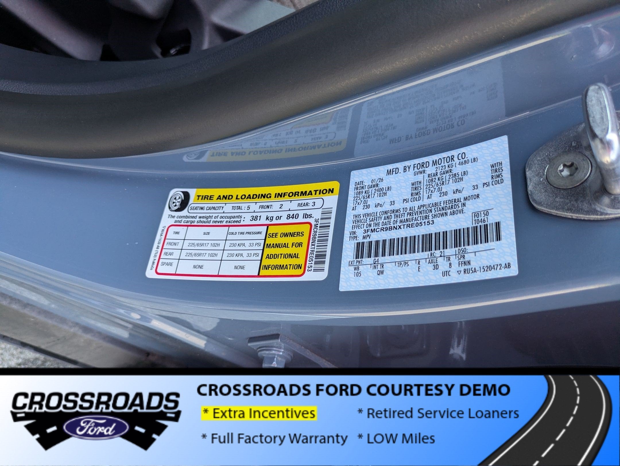 2026 Ford Bronco Sport Big Bend - Crossroads Courtesy Demo