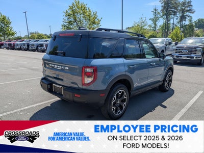 2025 Ford Bronco Sport Outer Banks - Crossroads Courtesy Demo