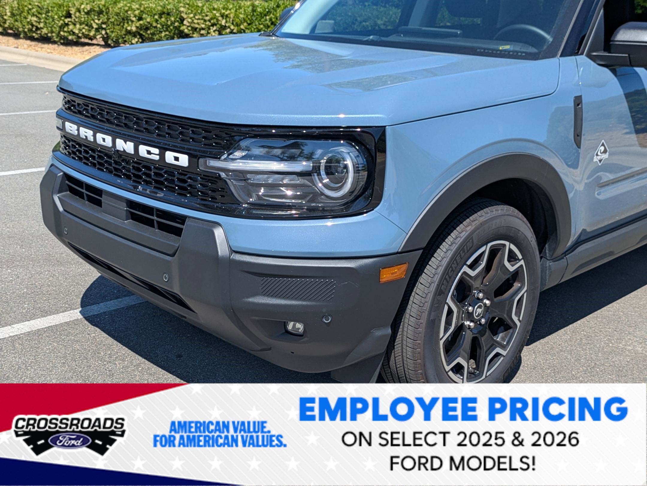 2025 Ford Bronco Sport Outer Banks - Crossroads Courtesy Demo