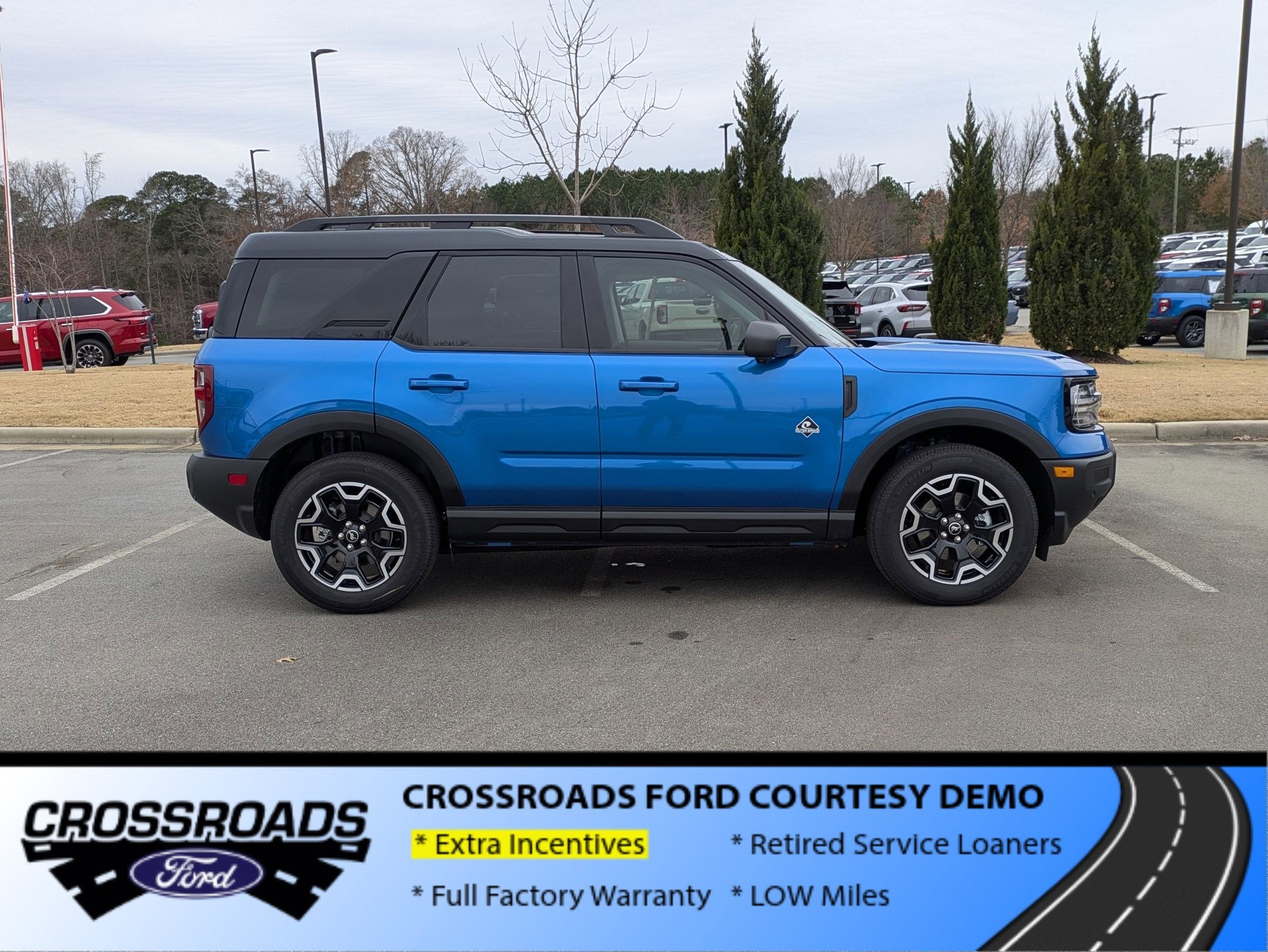 2025 Ford Bronco Sport Outer Banks - Crossroads Courtesy Demo
