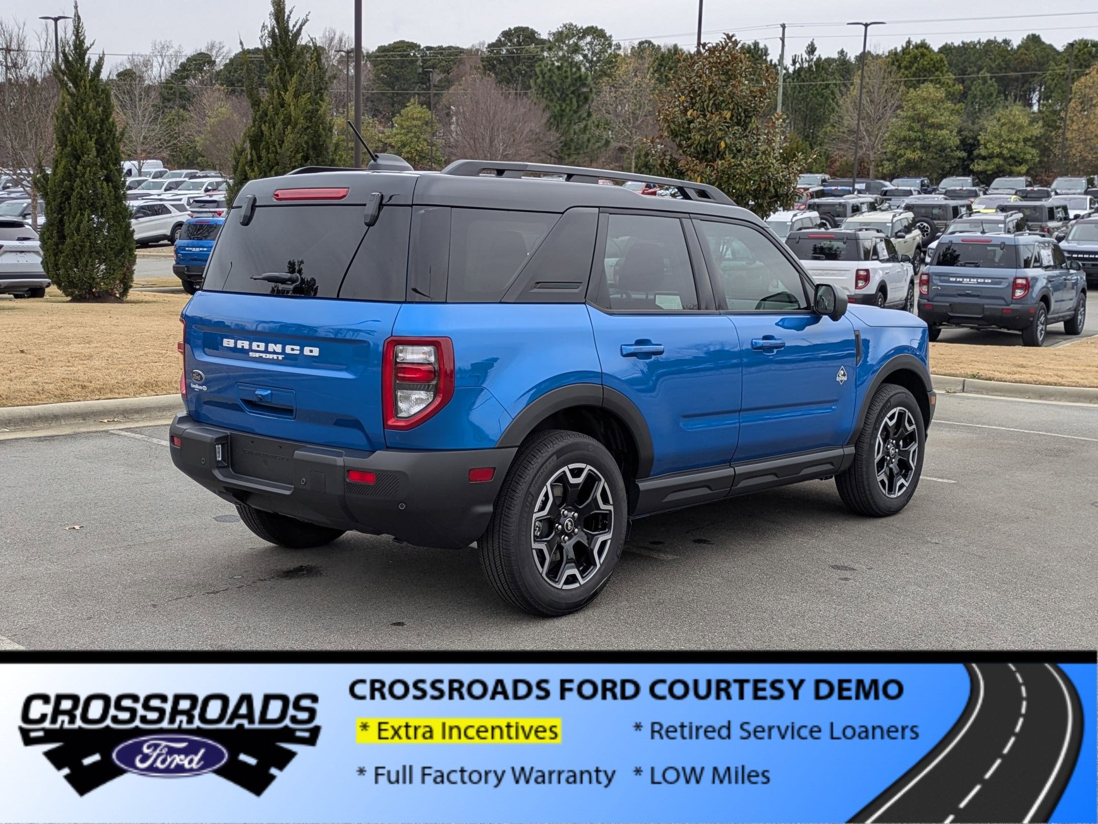 2025 Ford Bronco Sport Outer Banks - Crossroads Courtesy Demo