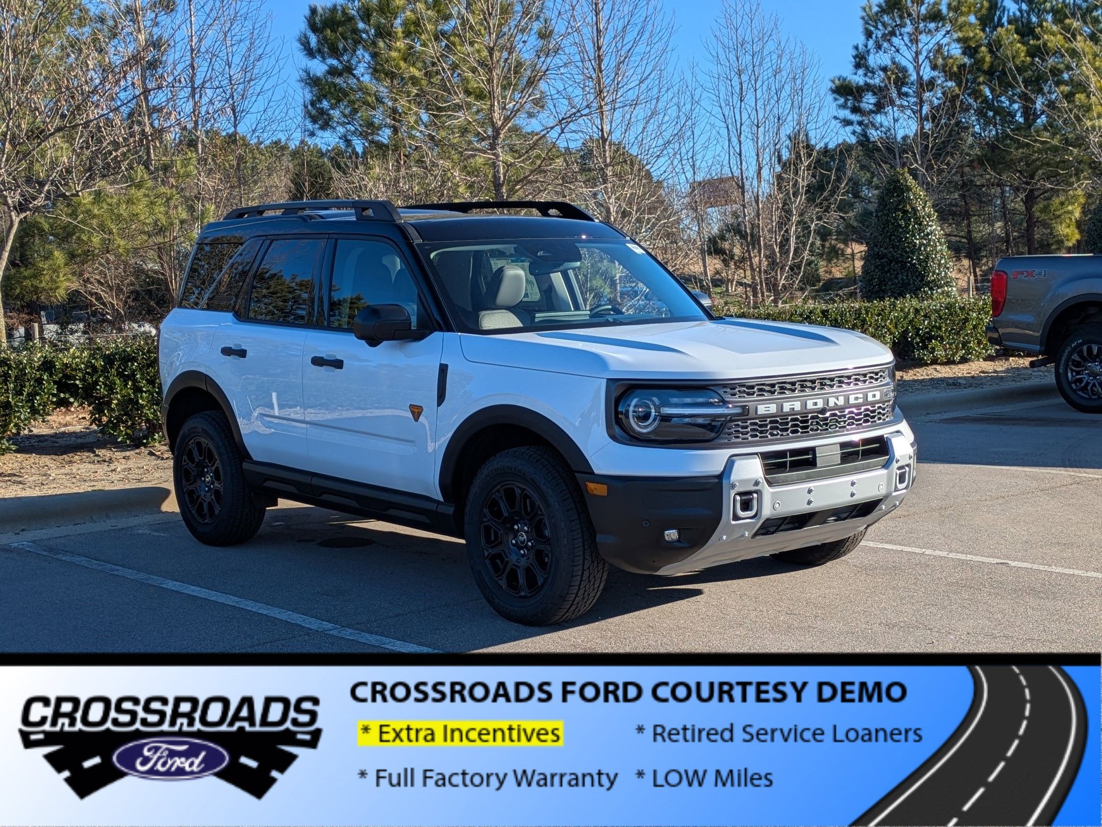 2025 Ford Bronco Sport Badlands - Crossroads Courtesy Demo