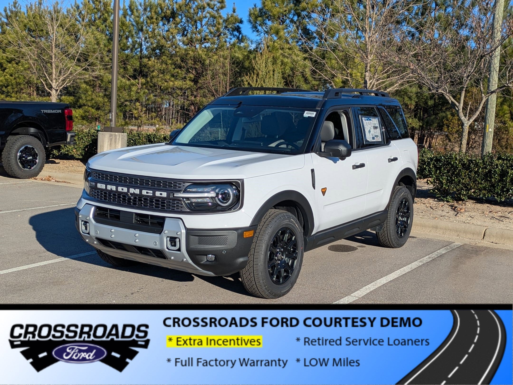 2025 Ford Bronco Sport Badlands - Crossroads Courtesy Demo