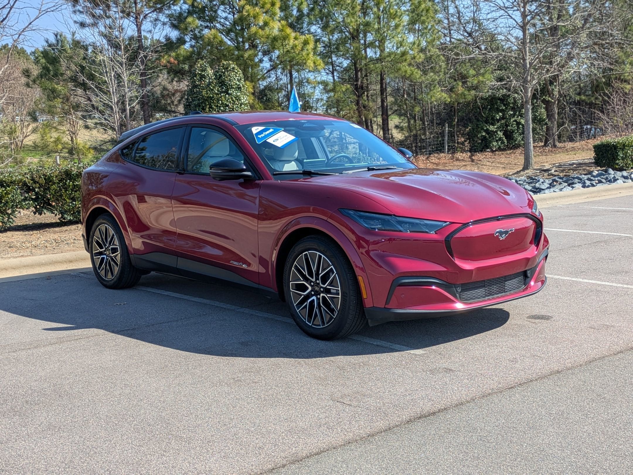 Used 2025 Ford Mustang Mach-E Premium AWD with VIN 3FMTK3S50SMA55562 for sale in Apex, NC