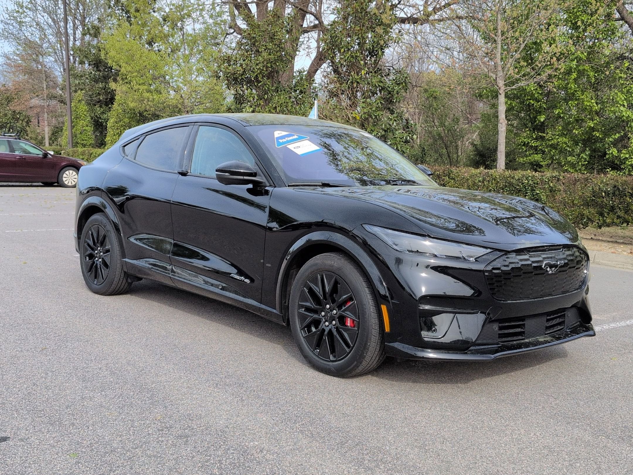 Used 2025 Ford Mustang Mach-E Premium AWD with VIN 3FMTK3SU1SMA00982 for sale in Apex, NC