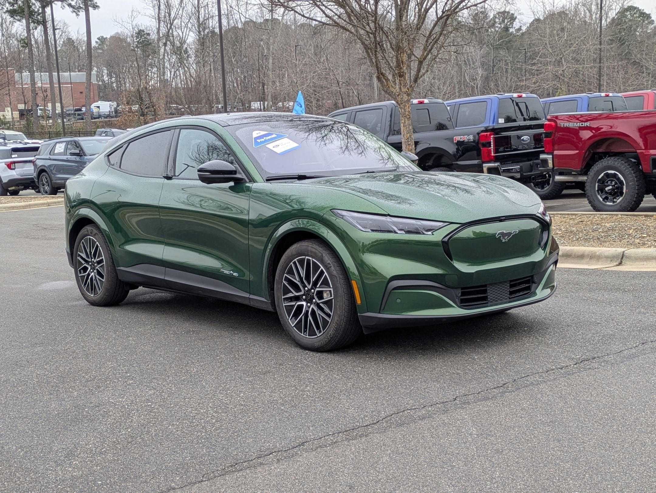 Used 2025 Ford Mustang Mach-E Premium AWD with VIN 3FMTK3SU4SMA22684 for sale in Apex, NC