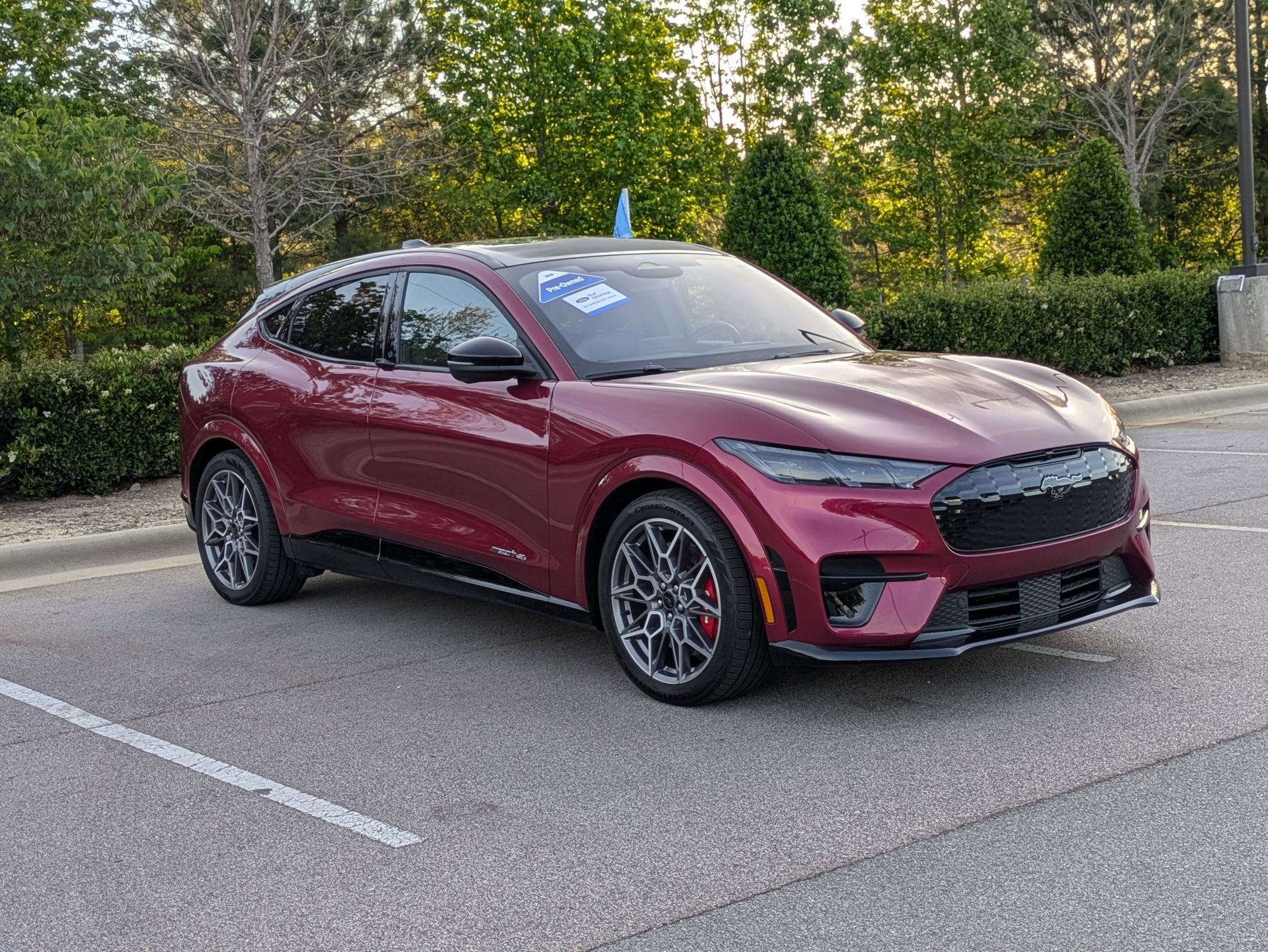 Used 2025 Ford Mustang Mach-E GT AWD with VIN 3FMTK4SX0SMA19524 for sale in Apex, NC