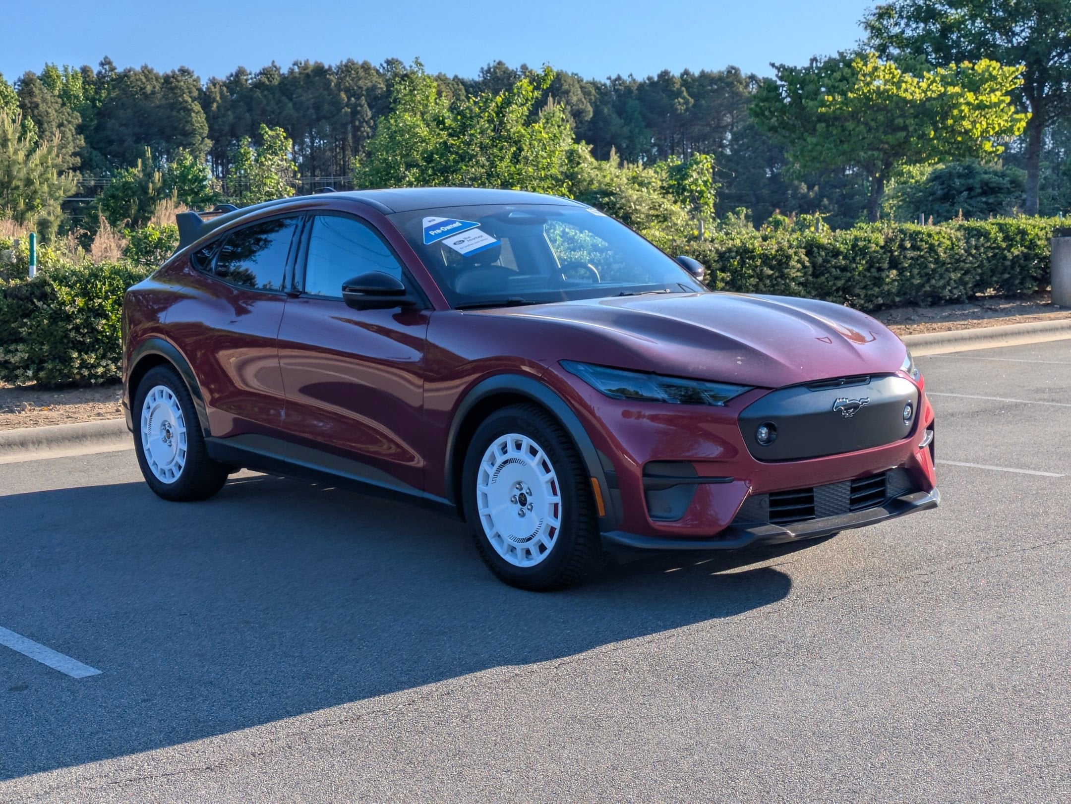 Used 2025 Ford Mustang Mach-E GT AWD with VIN 3FMTK4SX7SMA00257 for sale in Apex, NC