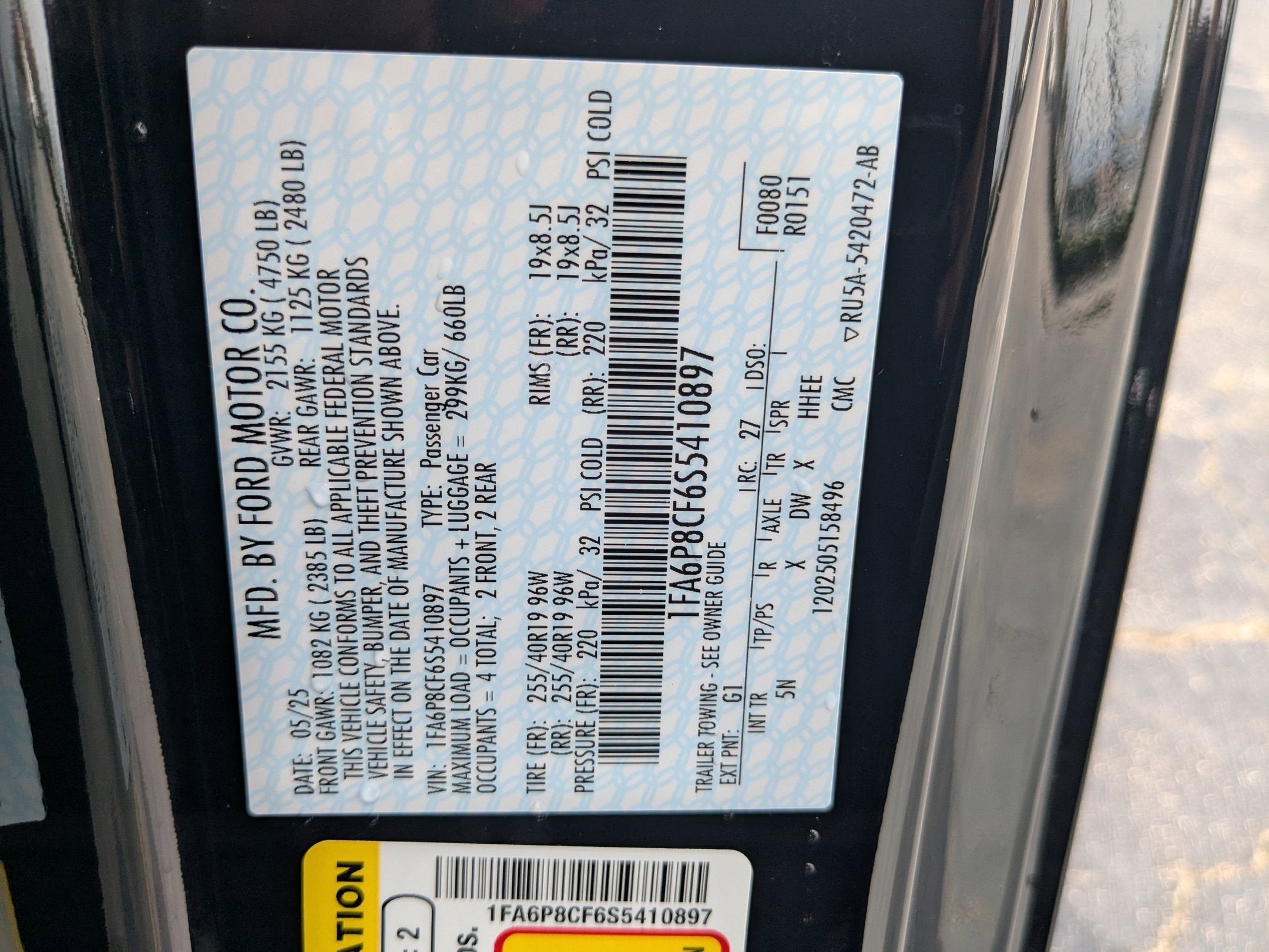 2025 Ford Mustang GT Premium