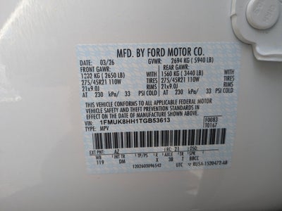 2026 Ford Explorer Platinum