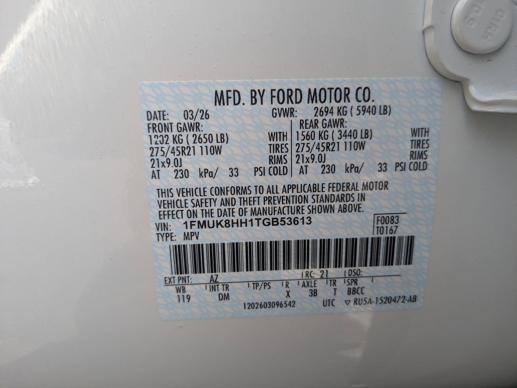 2026 Ford Explorer Platinum