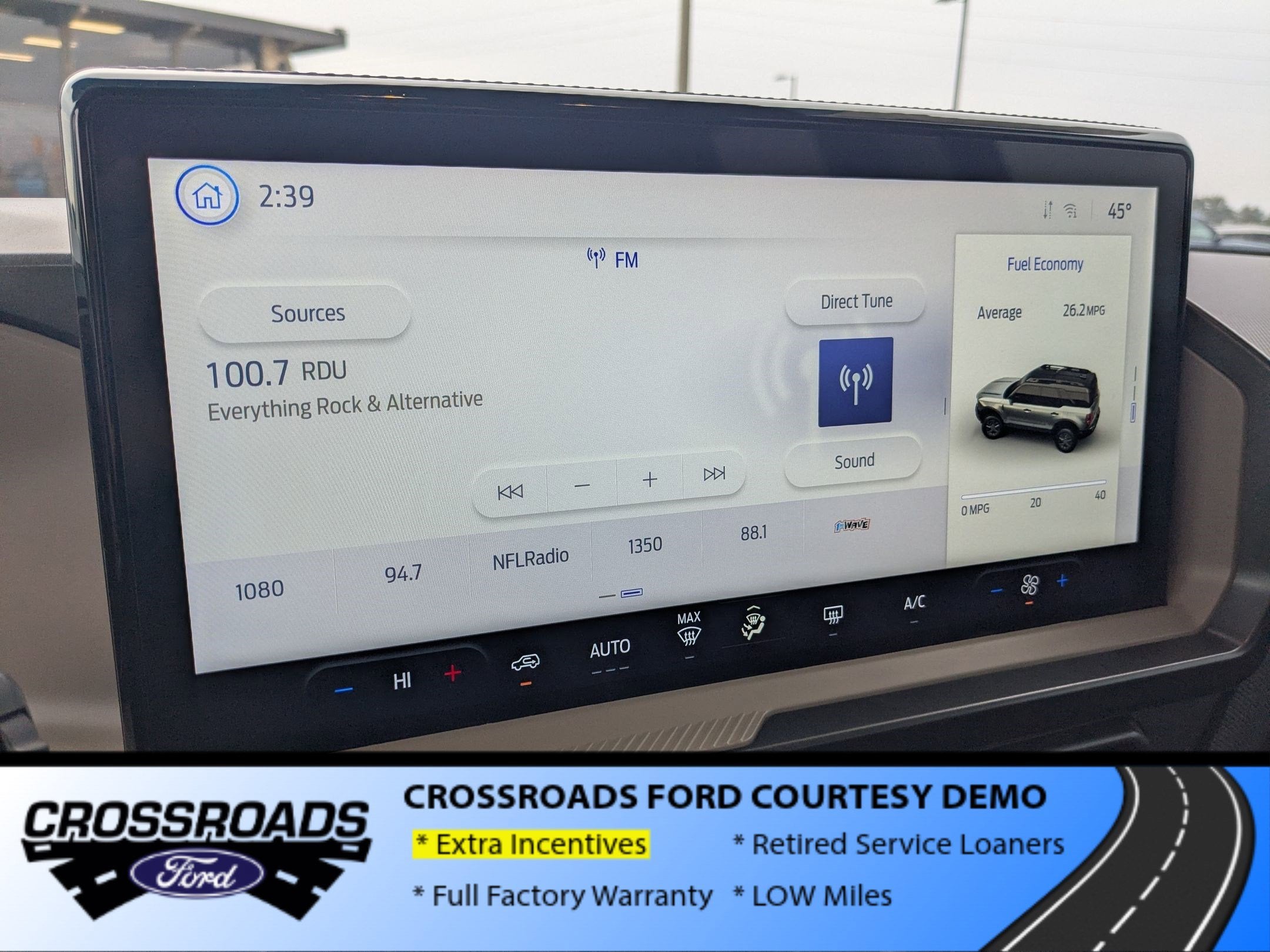 2025 Ford Bronco Sport Big Bend - Crossroads Courtesy Demo