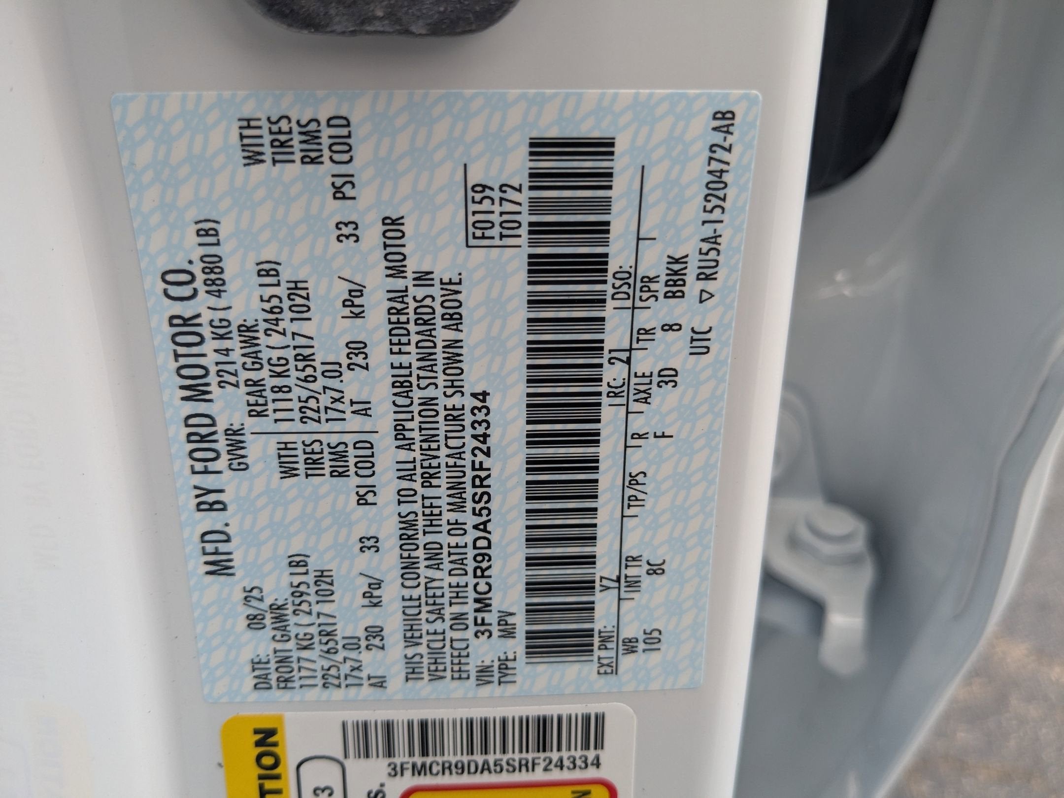 2025 Ford Bronco Sport Badlands