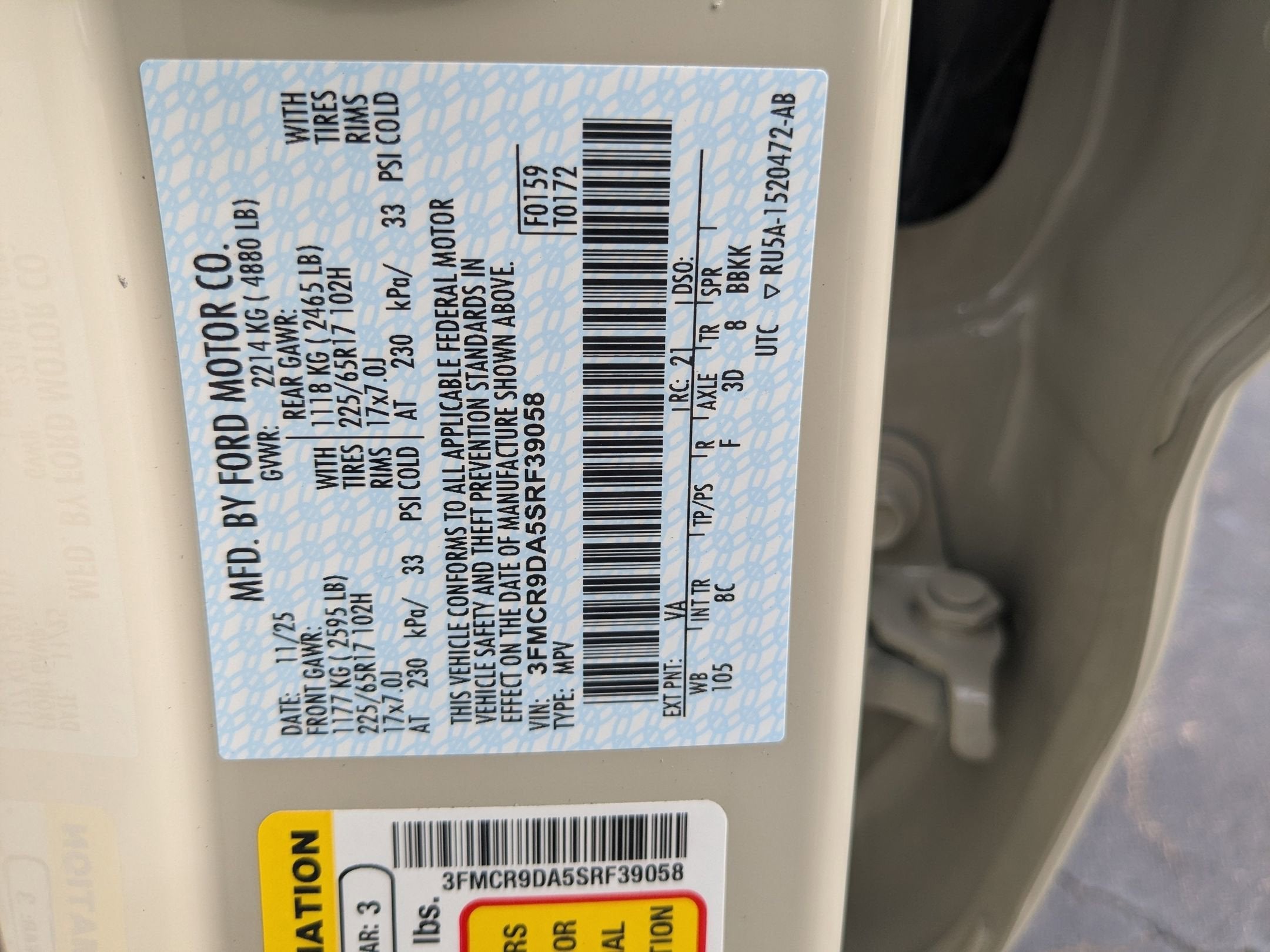 2025 Ford Bronco Sport Badlands