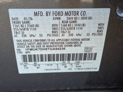 2026 Ford Explorer Active - Crossroads Courtesy Demo