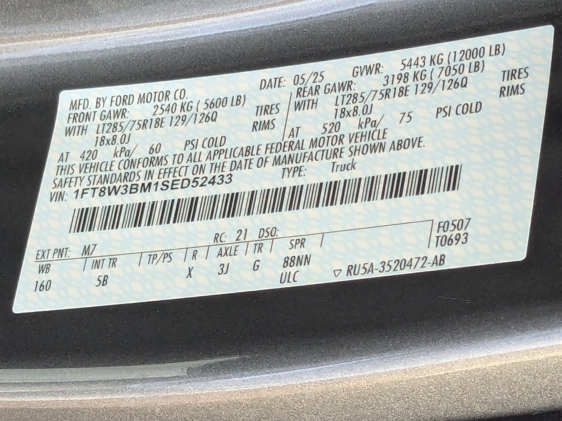 2025 Ford Super Duty F-350 SRW LARIAT