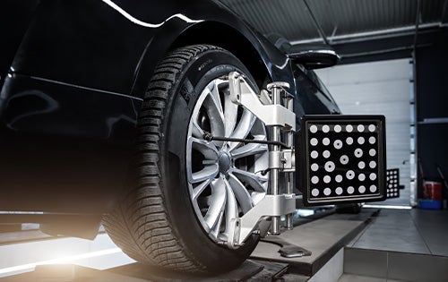 $229.95 Rotate and Balance Plus 4 Wheel Alignment