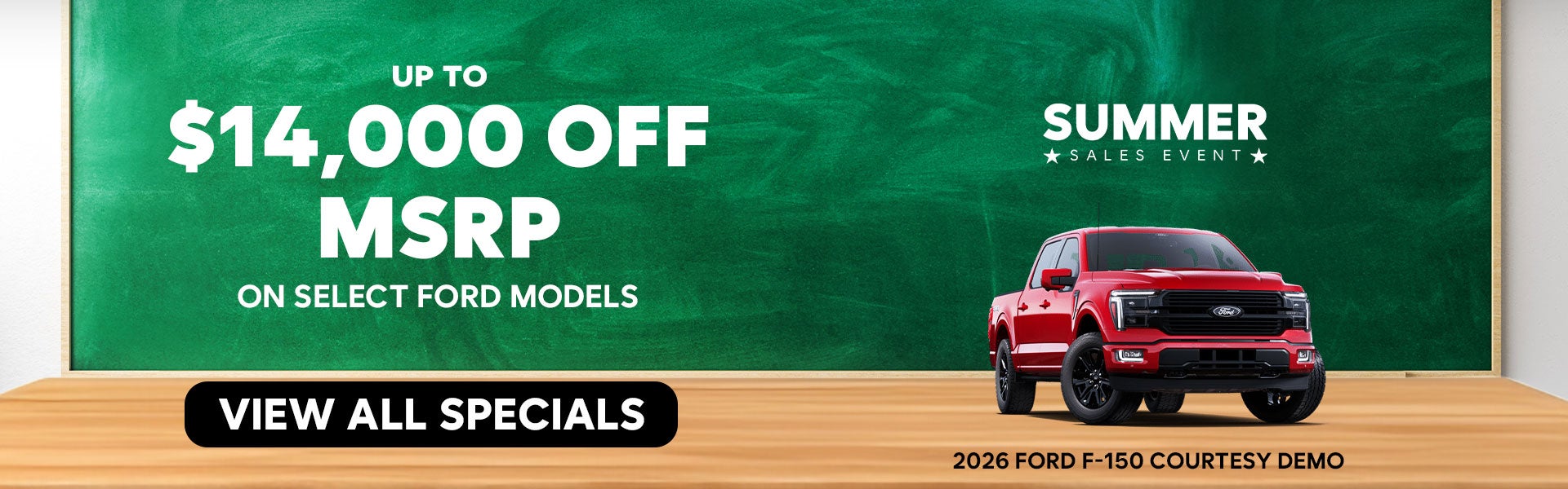 Up to $14,000 Off MSRP