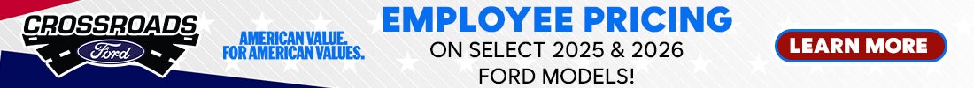 Employee Pricing at Crossroads Ford of Apex