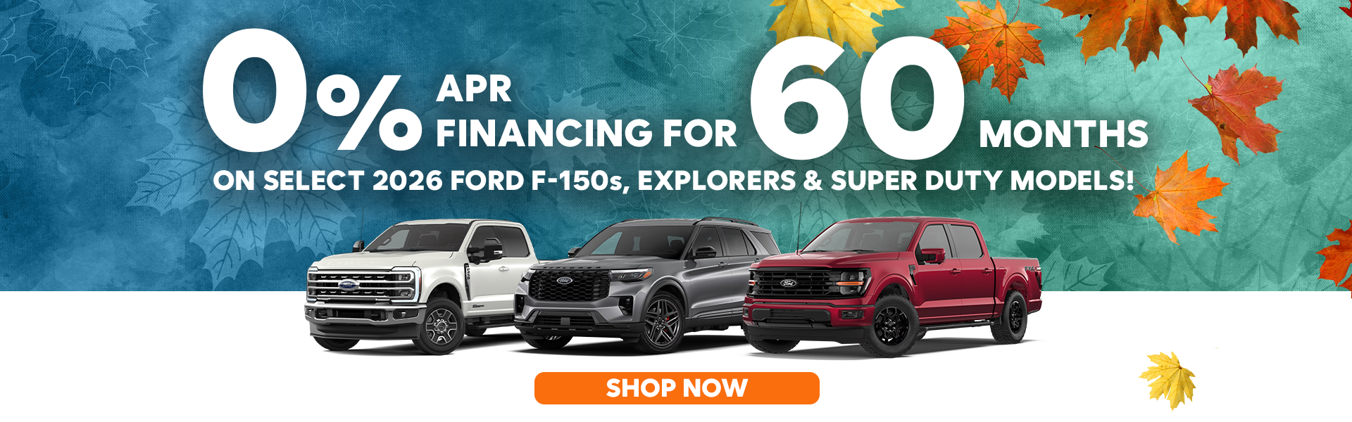 0% APR for 60 Months