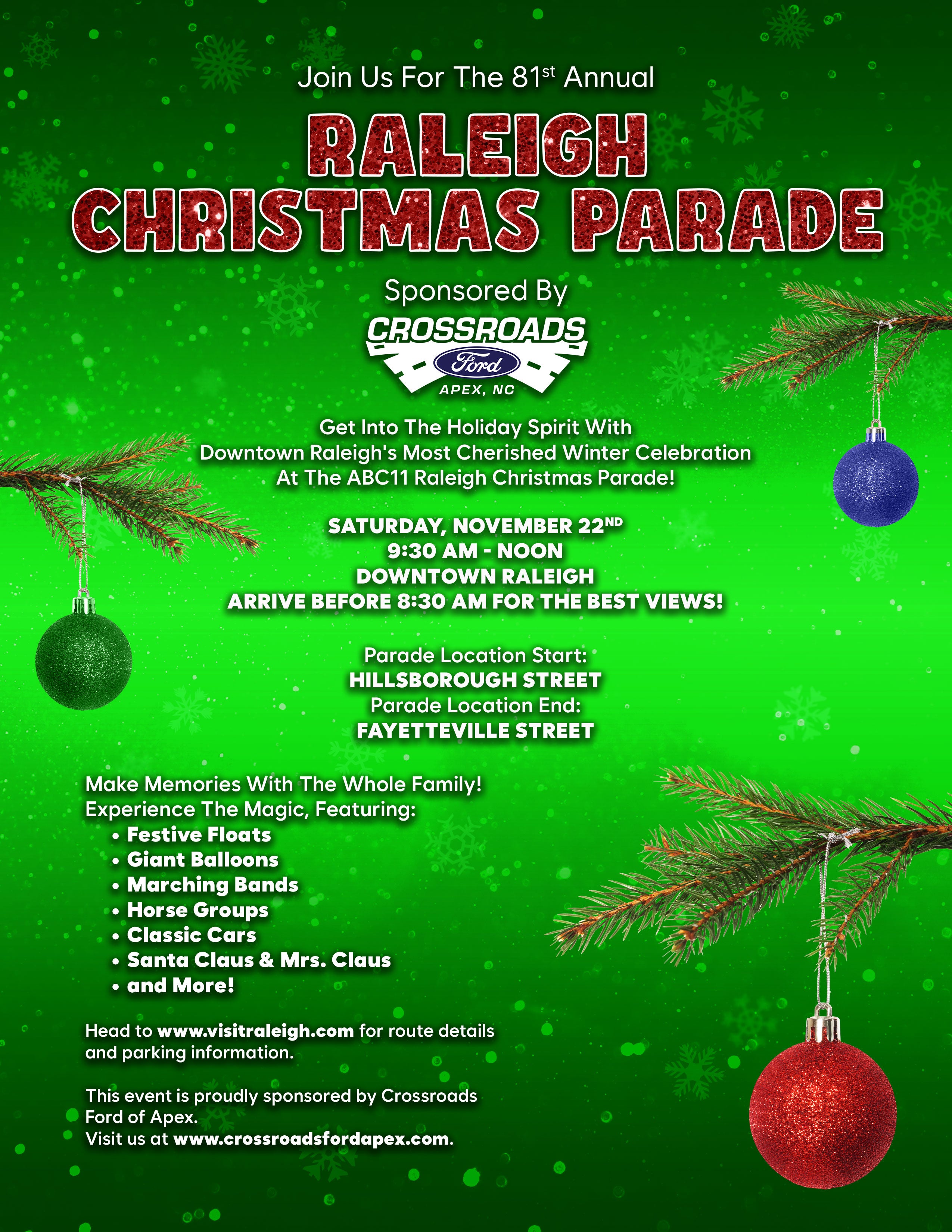 Raleigh Christmas Parade